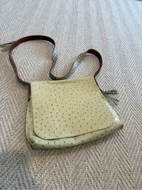 Beautiful B. May Women's Mint Green Crossbody Bag with Textured Strap